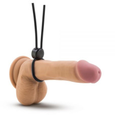 Регулируемое эрекционное кольцо Blush Stay Hard Silicone Loop Черное