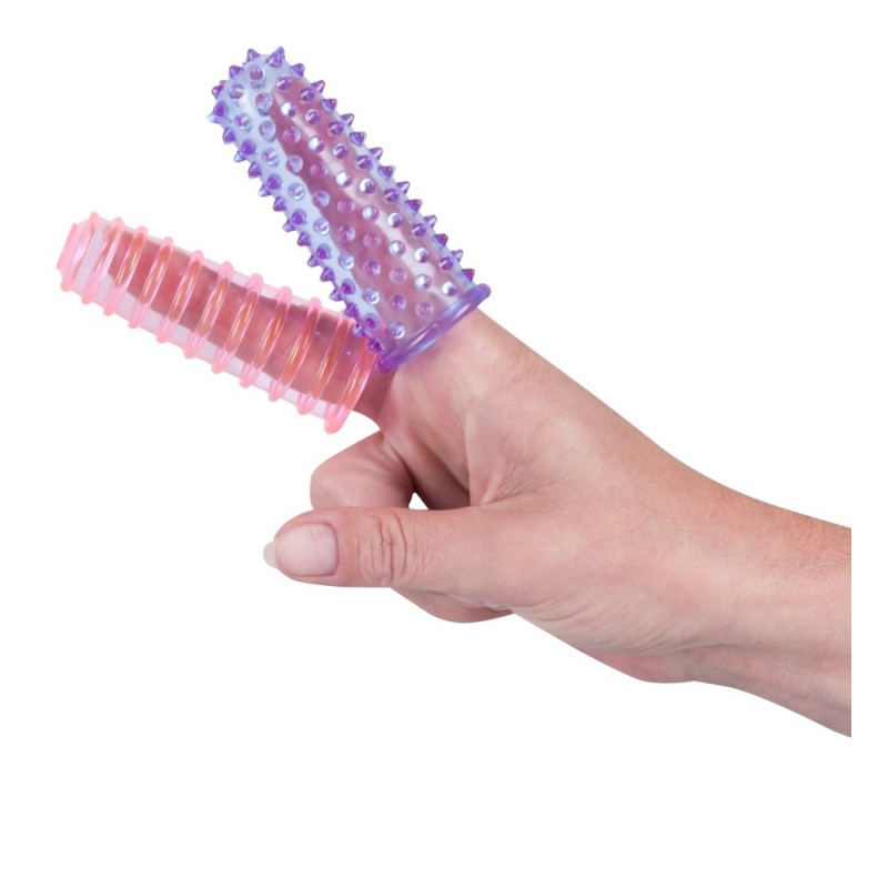 Насадки на пальцы You2Toys Mandy´s Love Fingers Фиолетовые/Розовые Насадки на пальцы You2Toys Mandy´s Love Fingers Фиолетовые/Розовые