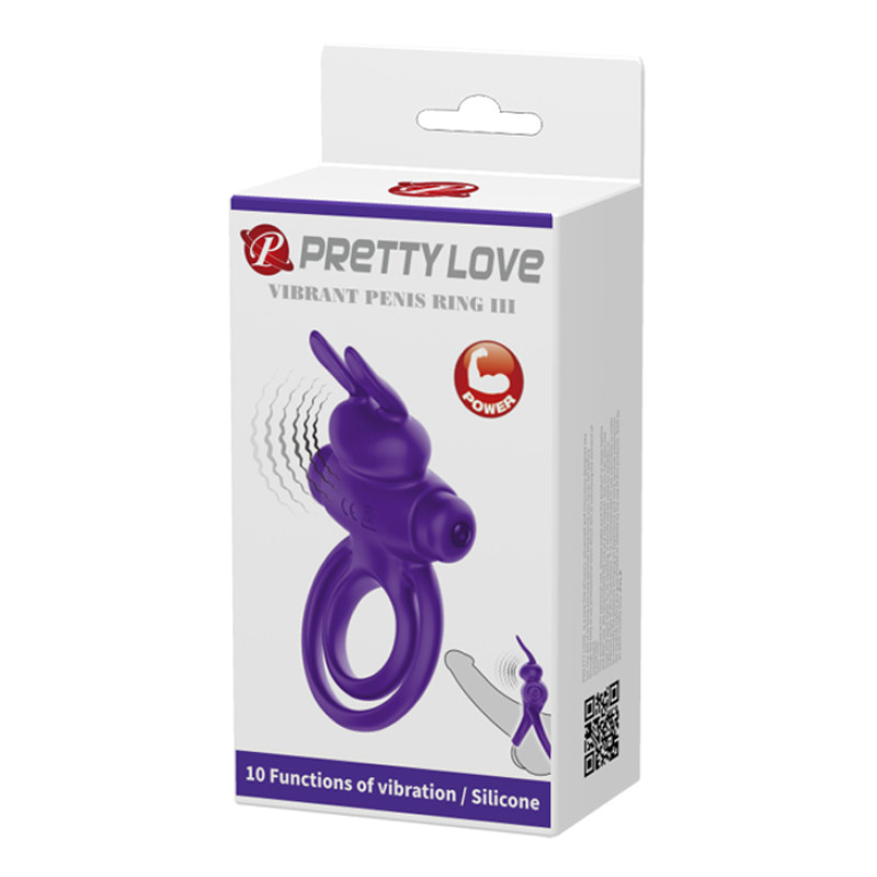 Ерекційне кільце Pretty Love Vibrant Penis Ring 3 Ерекційне кільце Pretty Love Vibrant Penis Ring 3