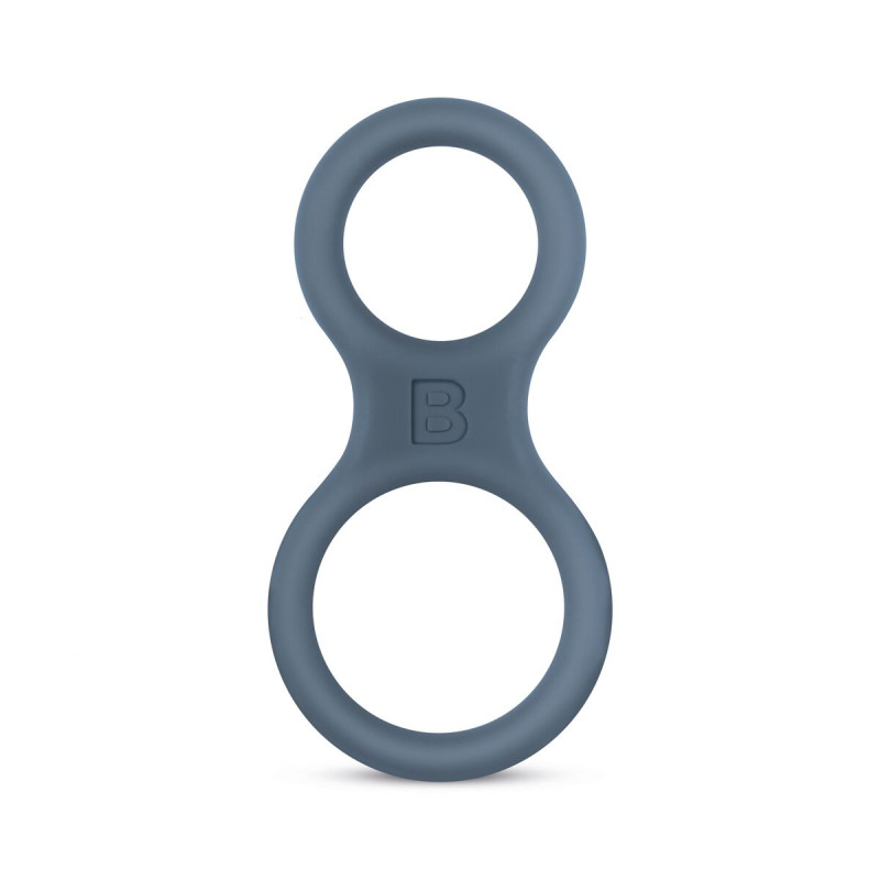 Эрекционное кольцо Boners Classic Cock & Ball Ring - Grey Эрекционное кольцо Boners Classic Cock & Ball Ring - Grey