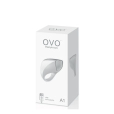 Кольцо вибрирующее OVO A1 Белое