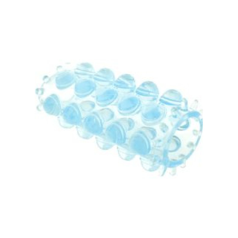 Насадка Toy Joy Power Stretchy Sleeve Голубая Насадка Toy Joy Power Stretchy Sleeve Голубая