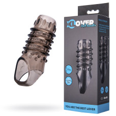 Насадка на член Toyfa XLOVER Черная 748017