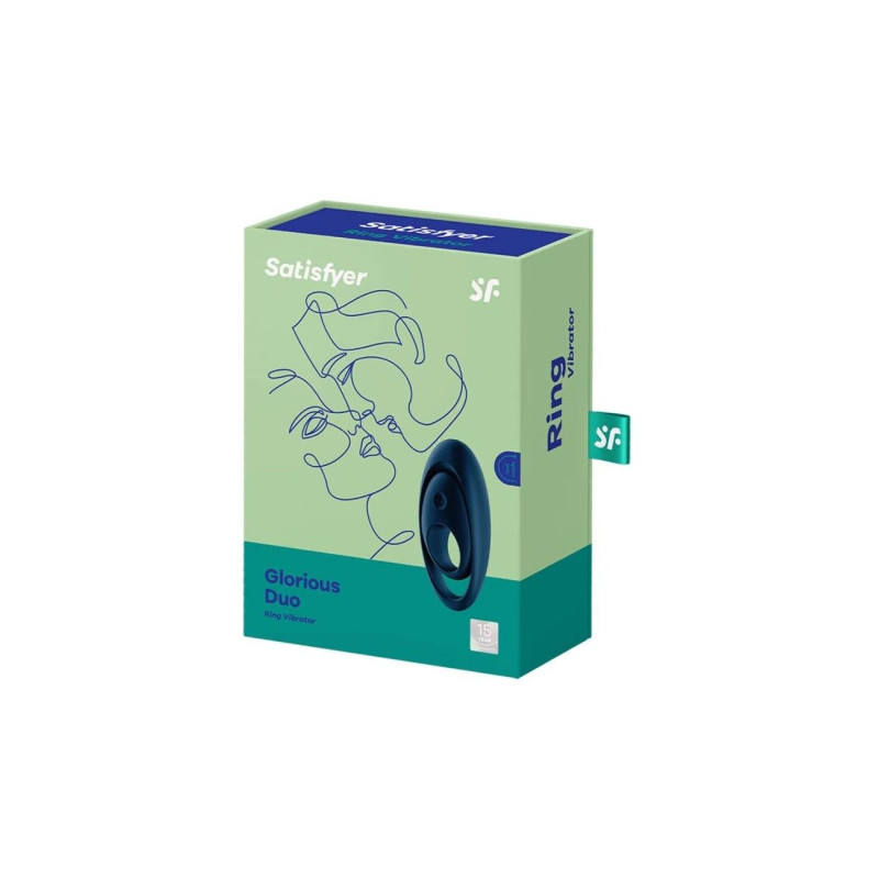 Двойное эрекционное кольцо с вибрацией Satisfyer Glorious Duo Двойное эрекционное кольцо с вибрацией Satisfyer Glorious Duo