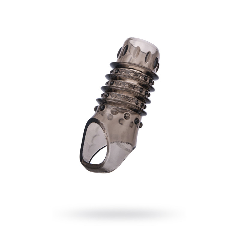 Насадка на член Toyfa XLOVER Черная 748017 Насадка на член Toyfa XLOVER Черная 748017