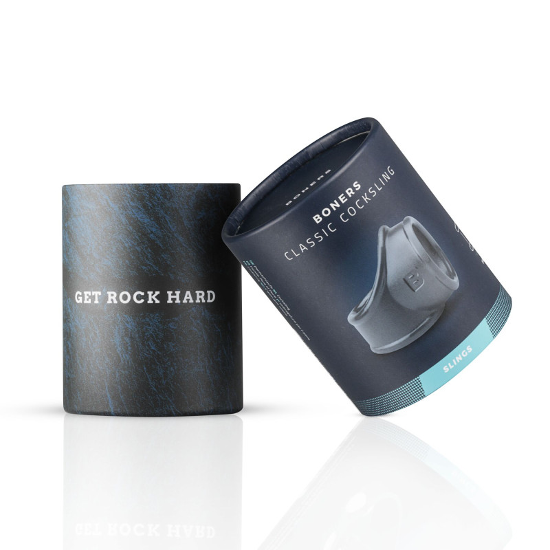 Эрекционное кольцо Boners Clsssic Cocksling - Grey Эрекционное кольцо Boners Clsssic Cocksling - Grey