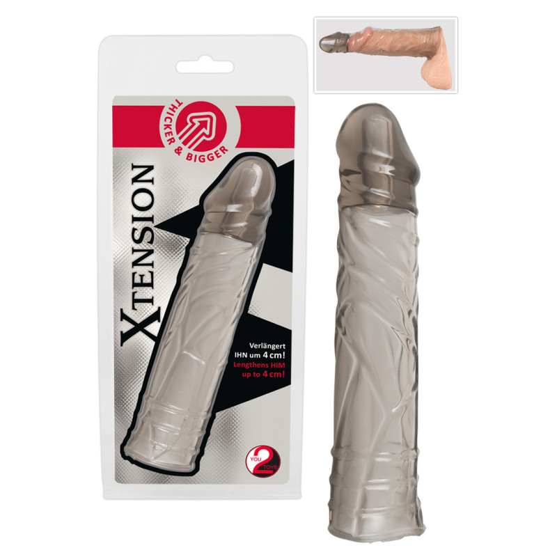 Насадка на член You2Toys Xtension Penishulle Прозрачная Насадка на член You2Toys Xtension Penishulle Прозрачная