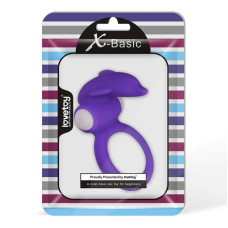 Эркционное кольцо LoveToy X-Basic Dolphin Silicone Cockring