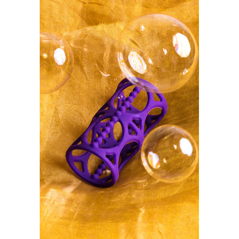 Насадка на пенис Toyfa A-TOYS 768003 Фиолетовая Насадка на пенис Toyfa A-TOYS 768003 Фиолетовая