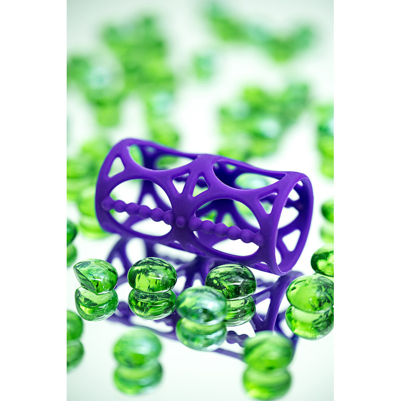 Насадка на пенис Toyfa A-TOYS 768003 Фиолетовая Насадка на пенис Toyfa A-TOYS 768003 Фиолетовая