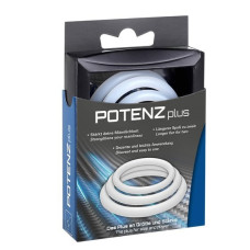 Эрекционные кольца Joydivision POTENZplus 3 шт (S, M, L) Прозрачные