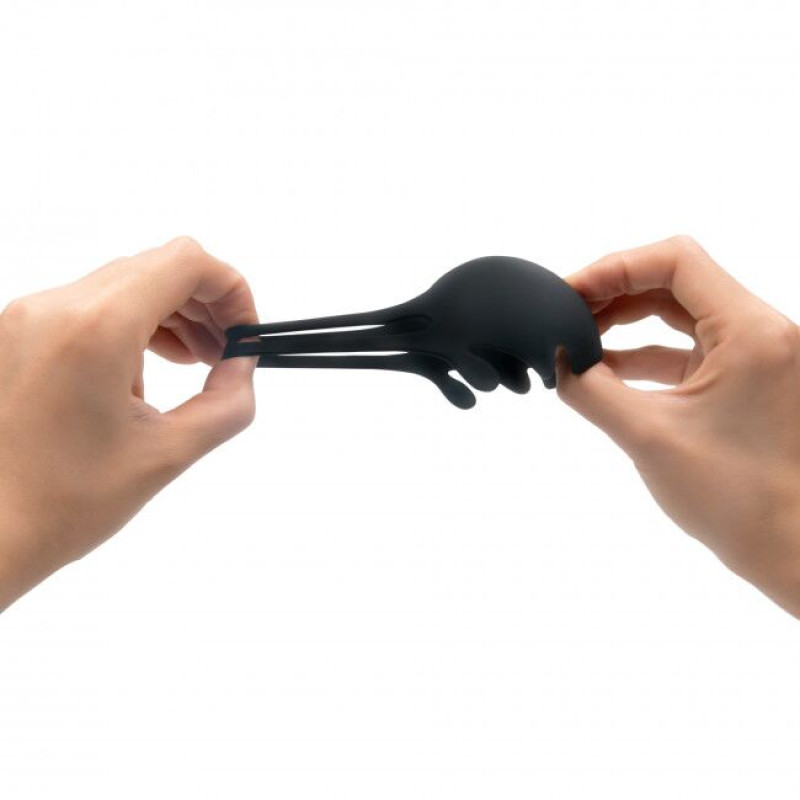 Эрекционное кольцо с вибрацией и стимуляцией мошонки Marc Dorcel FUN BAG Эрекционное кольцо с вибрацией и стимуляцией мошонки Marc Dorcel FUN BAG