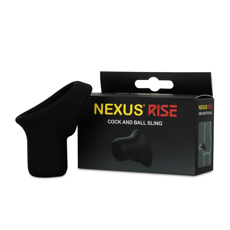 Эрекционное кольцо Nexus Rise Cock and Ball Sling Эрекционное кольцо Nexus Rise Cock and Ball Sling