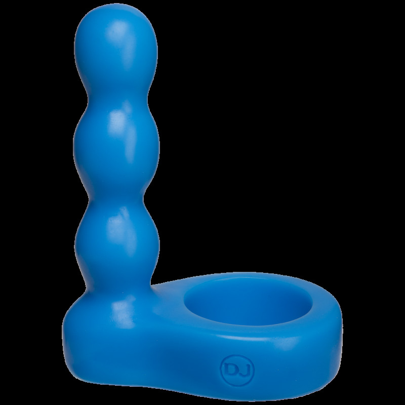 Насадка для двойного проникновения Doc Johnson The Double Dip 2 Blue, для пениса или игрушки Насадка для двойного проникновения Doc Johnson The Double Dip 2 Blue, для пениса или игрушки