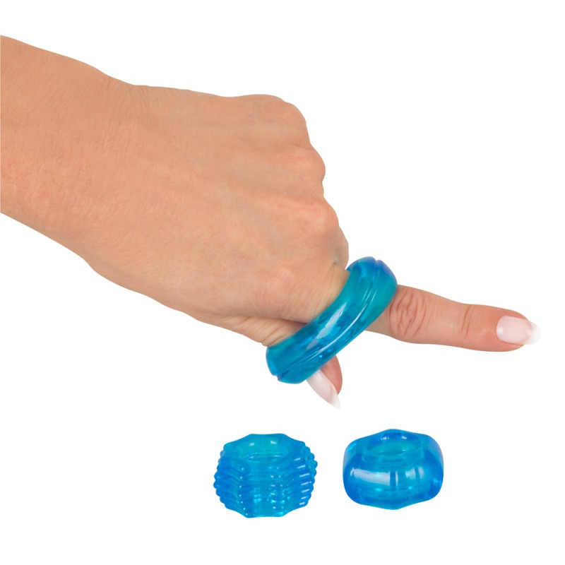 Эрекционные кольца You2Toys Stretchy Cock Ring Set, 3 шт.