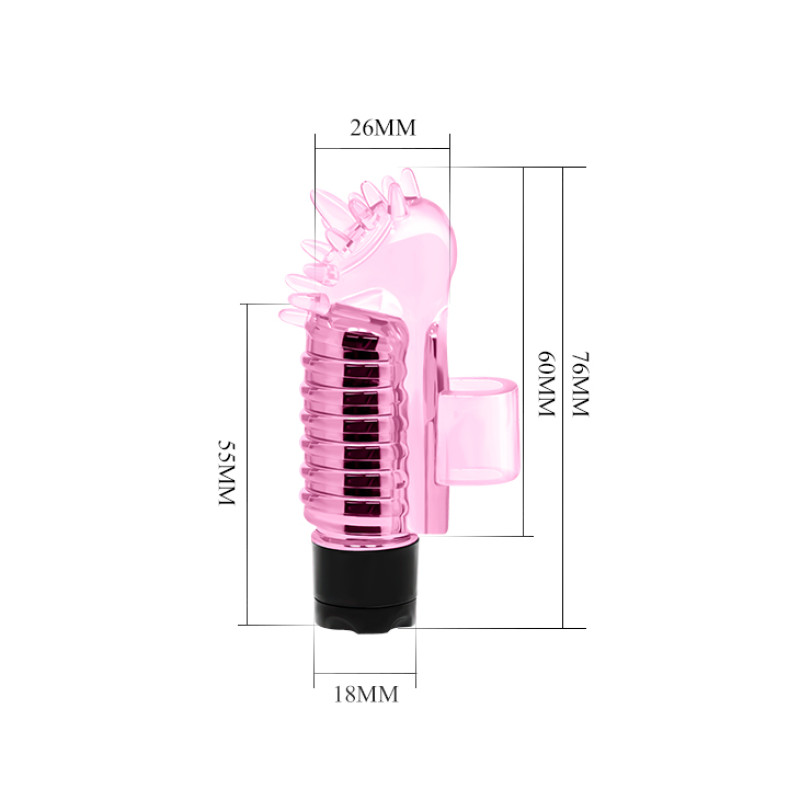 Насадка на палец LyBaile Finger ring Розовая Насадка на палец LyBaile Finger ring Розовая