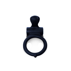Эрекционное кольцо Marc Dorcel Power Clit Black V2 с вибрацией