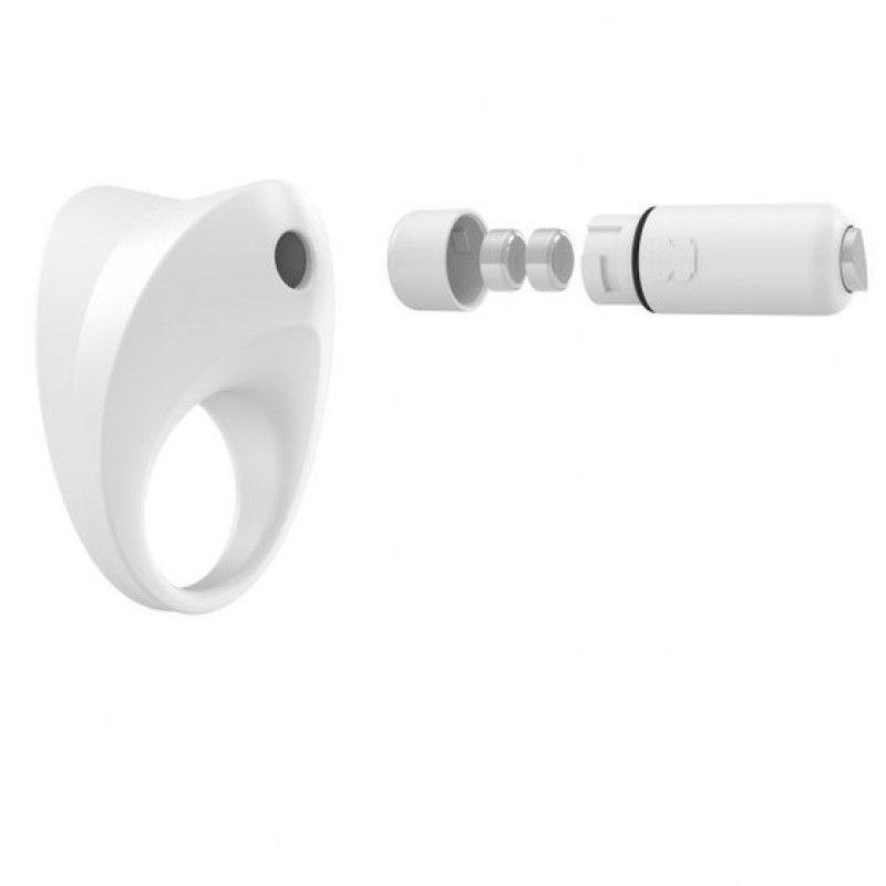 Кільце, що вібрує OVO B10 Біле Кільце, що вібрує OVO B10 Біле