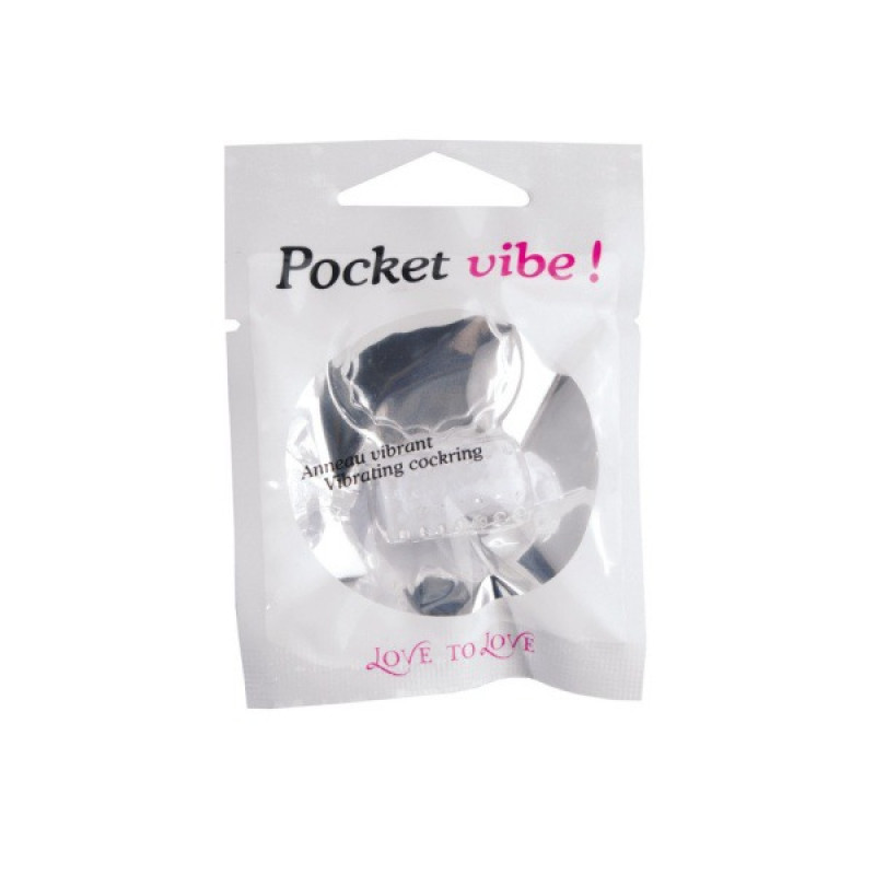 Эрекционное кольцо Love To Love Pocket Vibe Эрекционное кольцо Love To Love Pocket Vibe