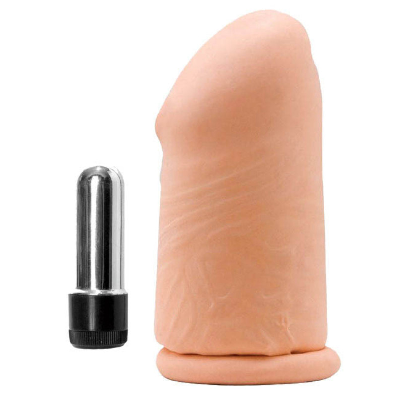 Вібронасадка для збільшення члена Topco Sales TLC World's Best Vibrating Penis Enhancer 7,5 см Вібронасадка для збільшення члена Topco Sales TLC World's Best Vibrating Penis Enhancer 7,5 см