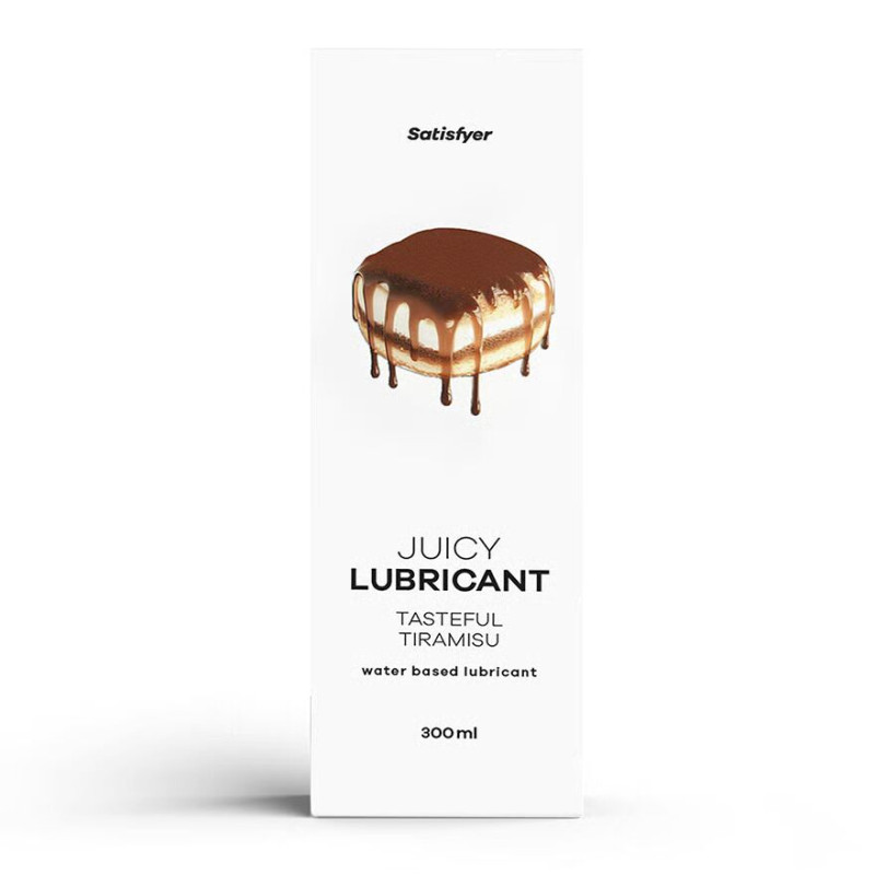 Лубрикант на водной основе Satisfyer Juicy Lubricant Tasteful Tiramisu water based 300 мл