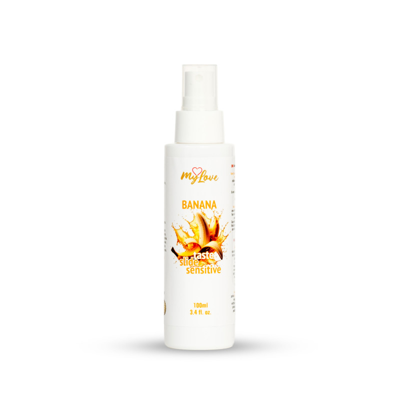 Інтимний гель-лубрикант MyLove Taste Slide Sensitive Banana, 100 мл