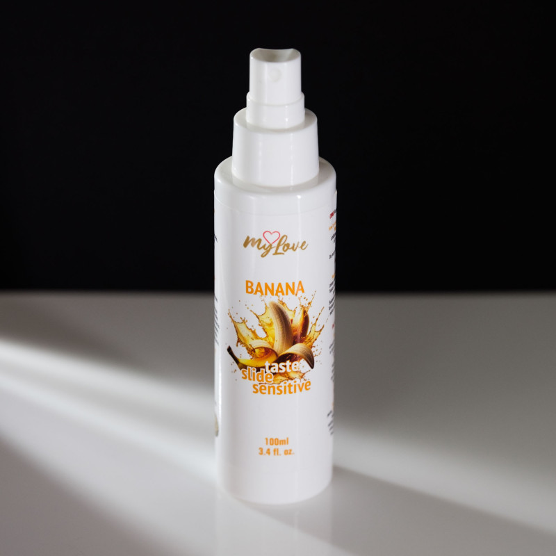 Інтимний гель-лубрикант MyLove Taste Slide Sensitive Banana, 100 мл