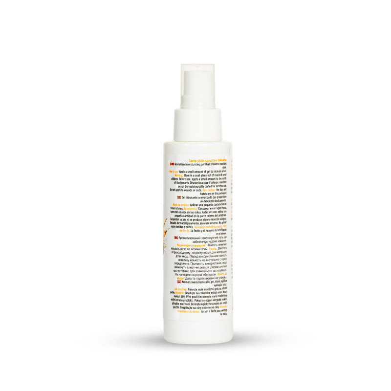 Інтимний гель-лубрикант MyLove Taste Slide Sensitive Banana, 100 мл