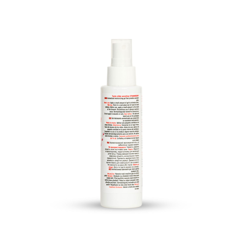 Інтимний гель-лубрикант MyLove Taste Slide Sensitive Strawberry, 100 мл