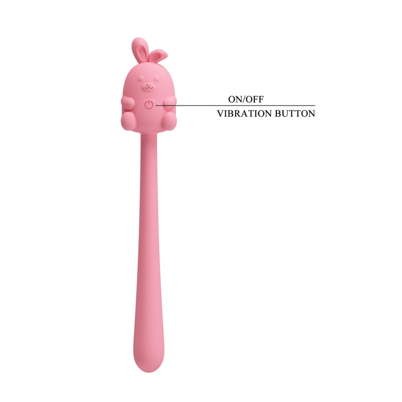 Вибратор Pretty Love Cute Bunny Pink, 7 vibration functions
