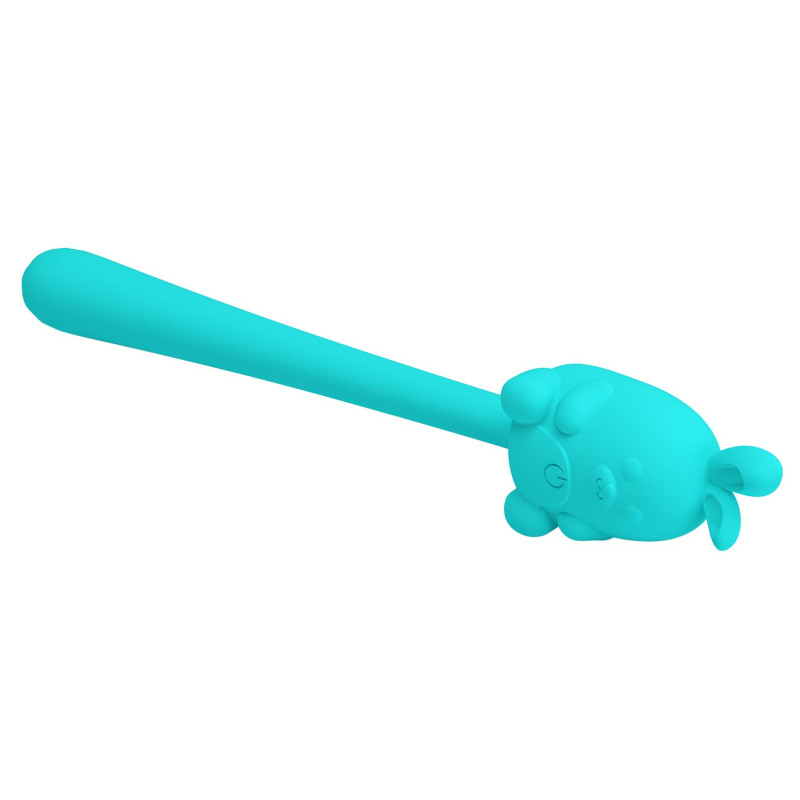 Вибратор Pretty Love Cute Bunny Turquoise, 7 vibration functions