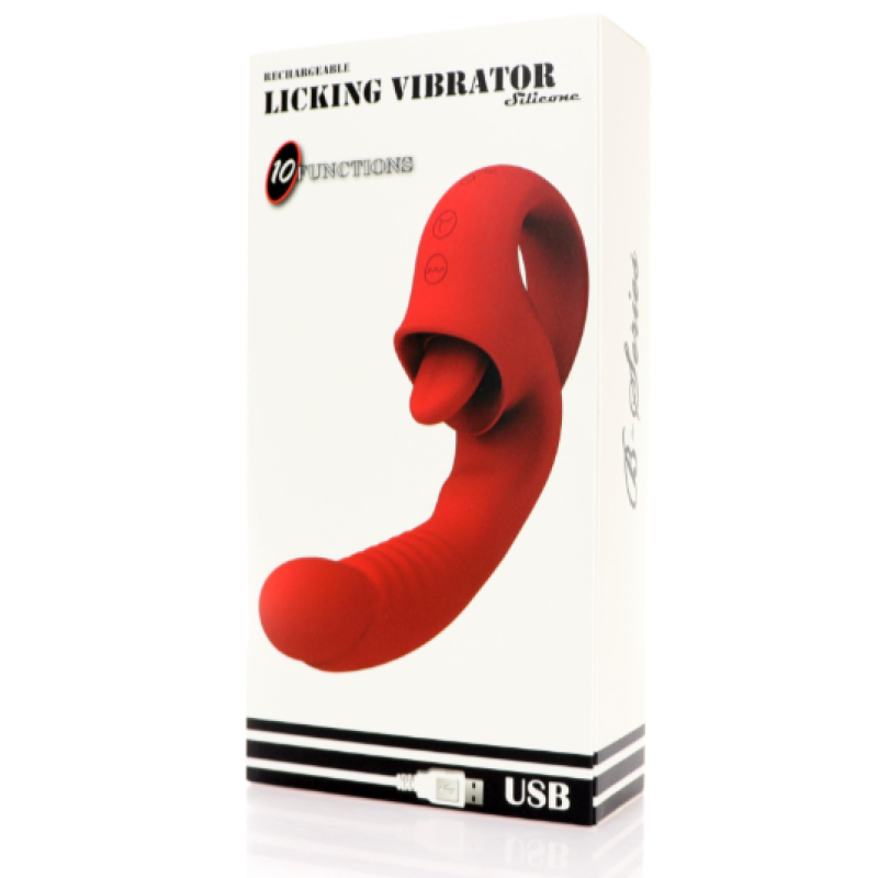 Вибратор B - Series Magic Rechargeable Licking Vibrator USB 10 Functions