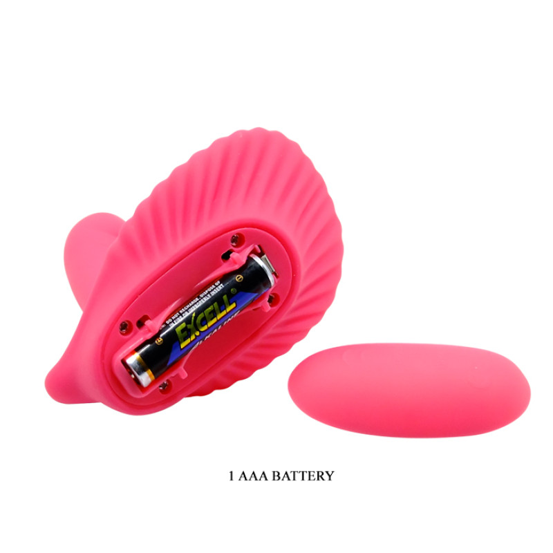 Вибратор Pretty Love Fancy Clamshell Pink