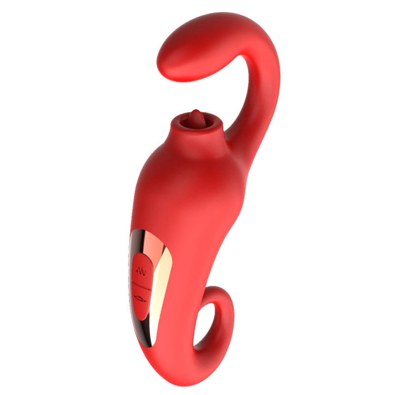 Вибратор B - Series Power Merfi, 10 Vibration Functions, 10 Frequency Tongue Licking USB