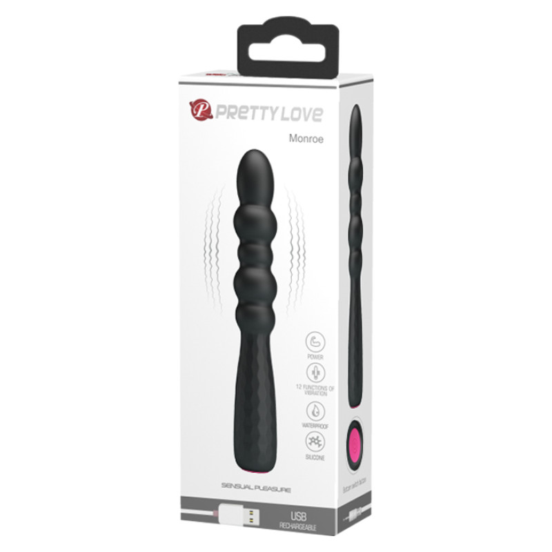 Вибратор Pretty Love Monroe Vibrator Black