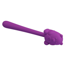 Вибратор Pretty Love Cute Bear Purple, 7 вибрационные функции