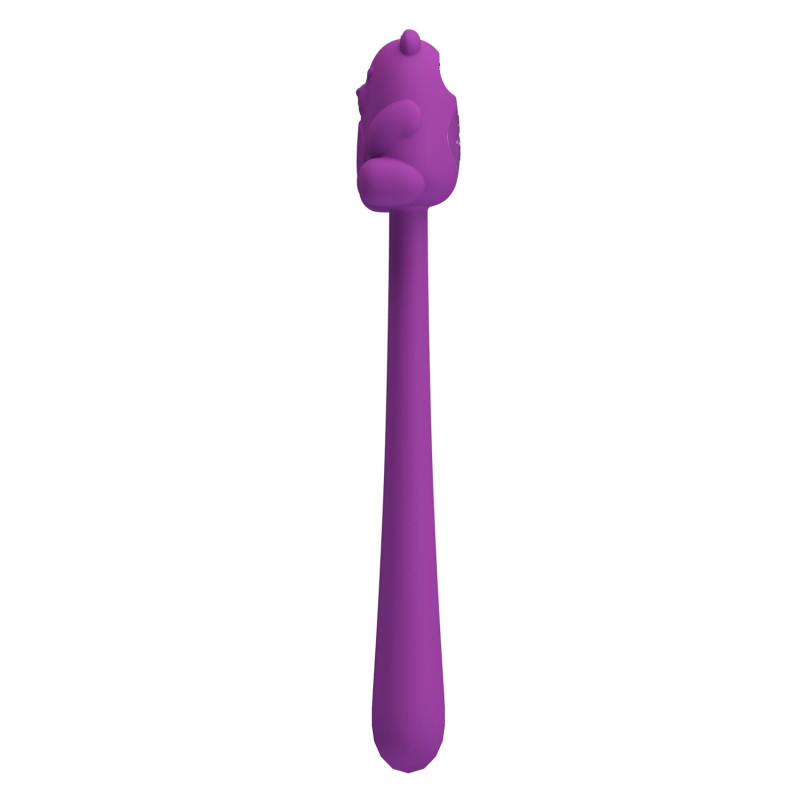 Вибратор Pretty Love Cute Bear Purple, 7 вибрационные функции