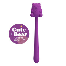 Вибратор Pretty Love Cute Bear Purple, 7 вибрационные функции