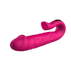 Вибратор B - Series Cute Realistic Tongue Stimulating Dildo Vibrator