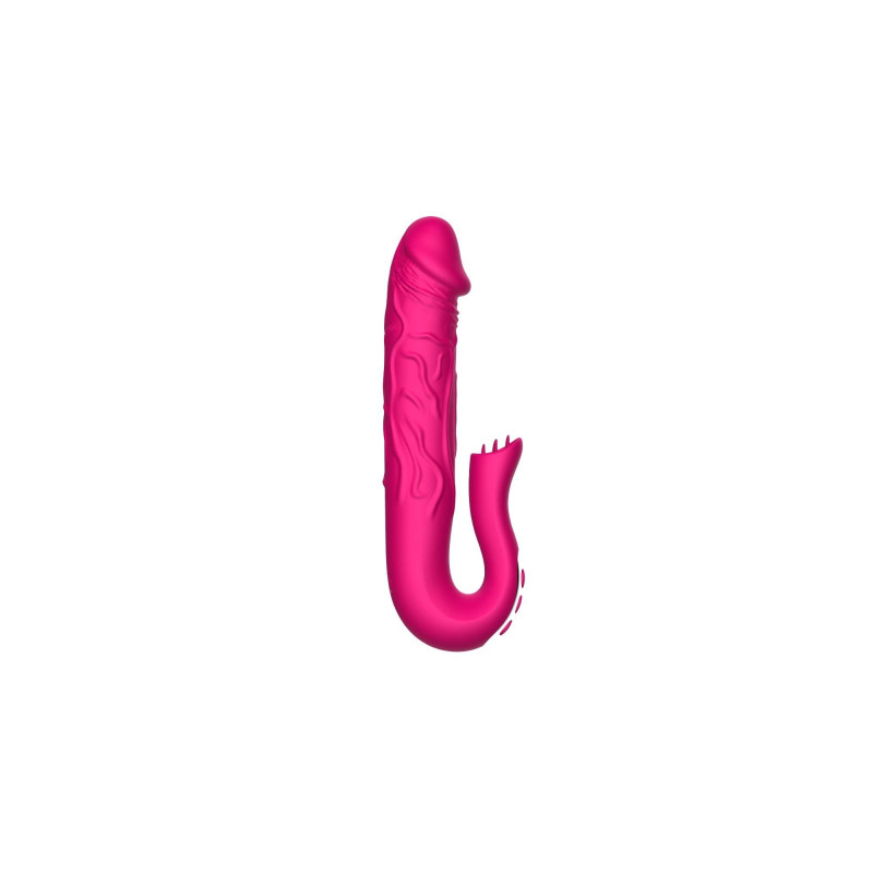Вибратор B - Series Cute Realistic Tongue Stimulating Dildo Vibrator