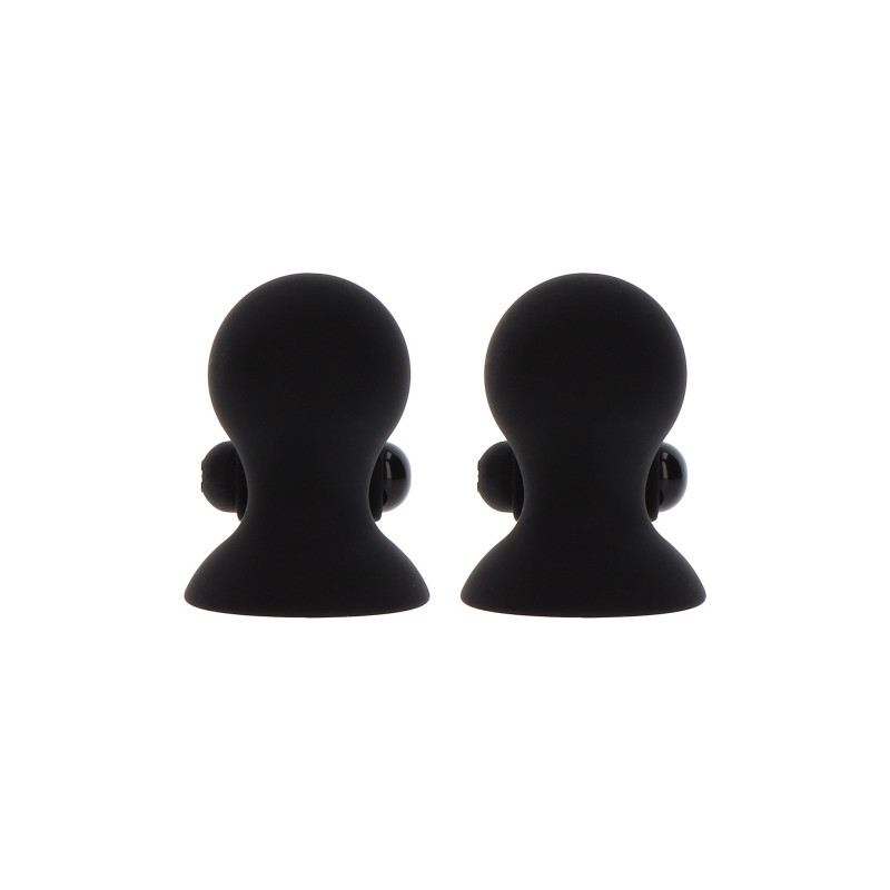 Вакуумні помпи для сосків з вібрацією Taboom чорні Вакуумні помпи для сосків з вібрацією Taboom чорні