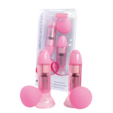 Женские помпы Seven Creations Premium Range Vibrating Nipple Pumps