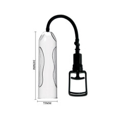 Вакуумная помпа с насадкой LyBaile Penis Pump Прозрачная