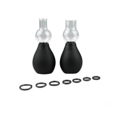 Вакуумные стимуляторы для сосков EasyToys Black