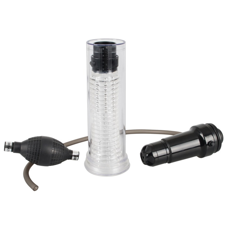 Чоловічий насос You2Toys Vibrating Multi Pump & Masturbator Прозора Чоловічий насос You2Toys Vibrating Multi Pump & Masturbator Прозора