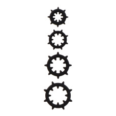 Насосы для сосков Taboom с набором колец, черные.