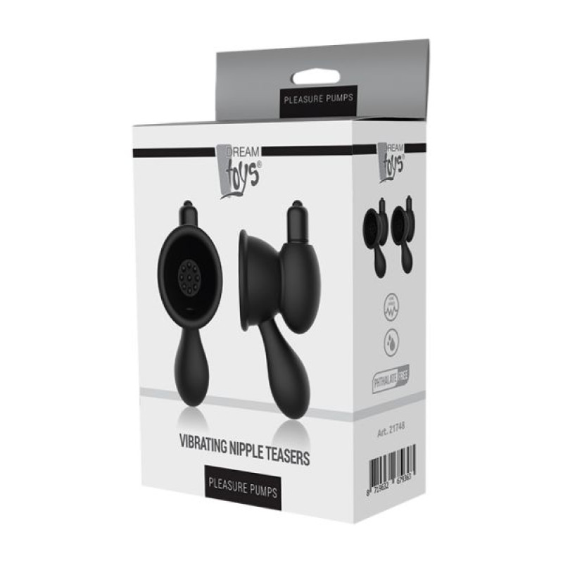 Вибростимуляры на соски Dreamtoys Pleasure Pumps Nipple Teasers Вибростимуляры на соски Dreamtoys Pleasure Pumps Nipple Teasers