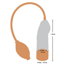 Вакуумная помпа You2Toys Sex Protz Прозрачная