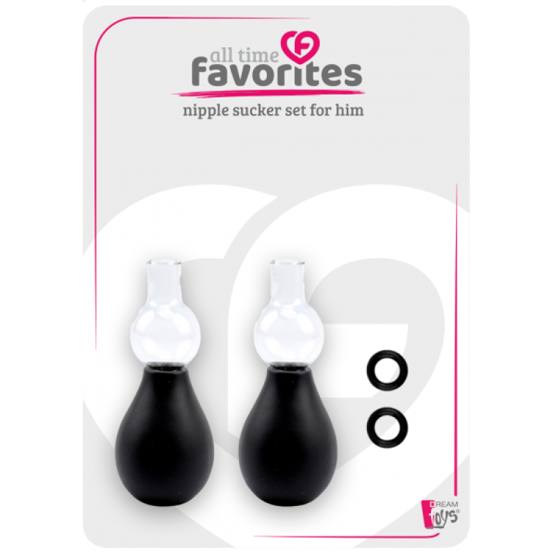 Стимуляторы для сосков Dreamtoys All Time Favorites Nipple Sucker Set Him