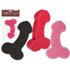 Губка для ванны OOTB Sponge Willy Black, 19 см